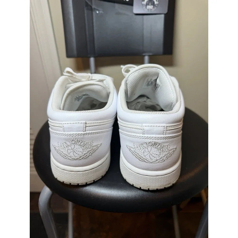 Air Jordan 1 Low Triple White Men’s Size 11 553558-136 2022 Clean No Box